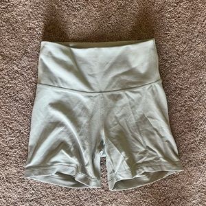 Aritzia Sage green Biker shorts